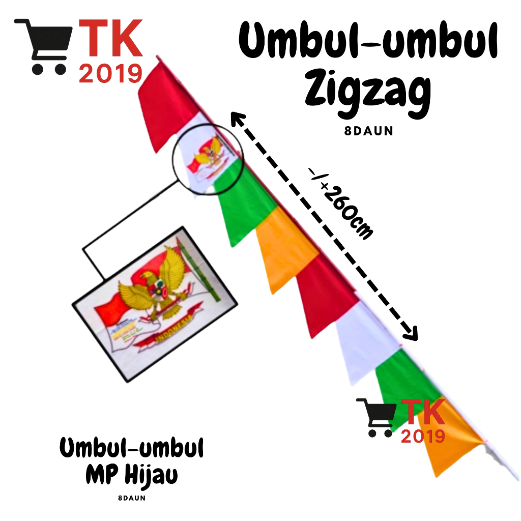 UMBUL UMBUL WARNA WARNI Bendera Palestina bendera merah putih