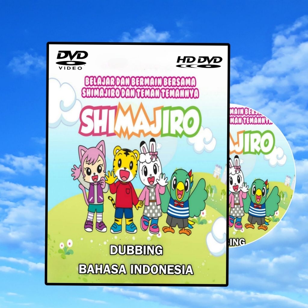 DVD EDUKASI ANAK SHIMAJIRO