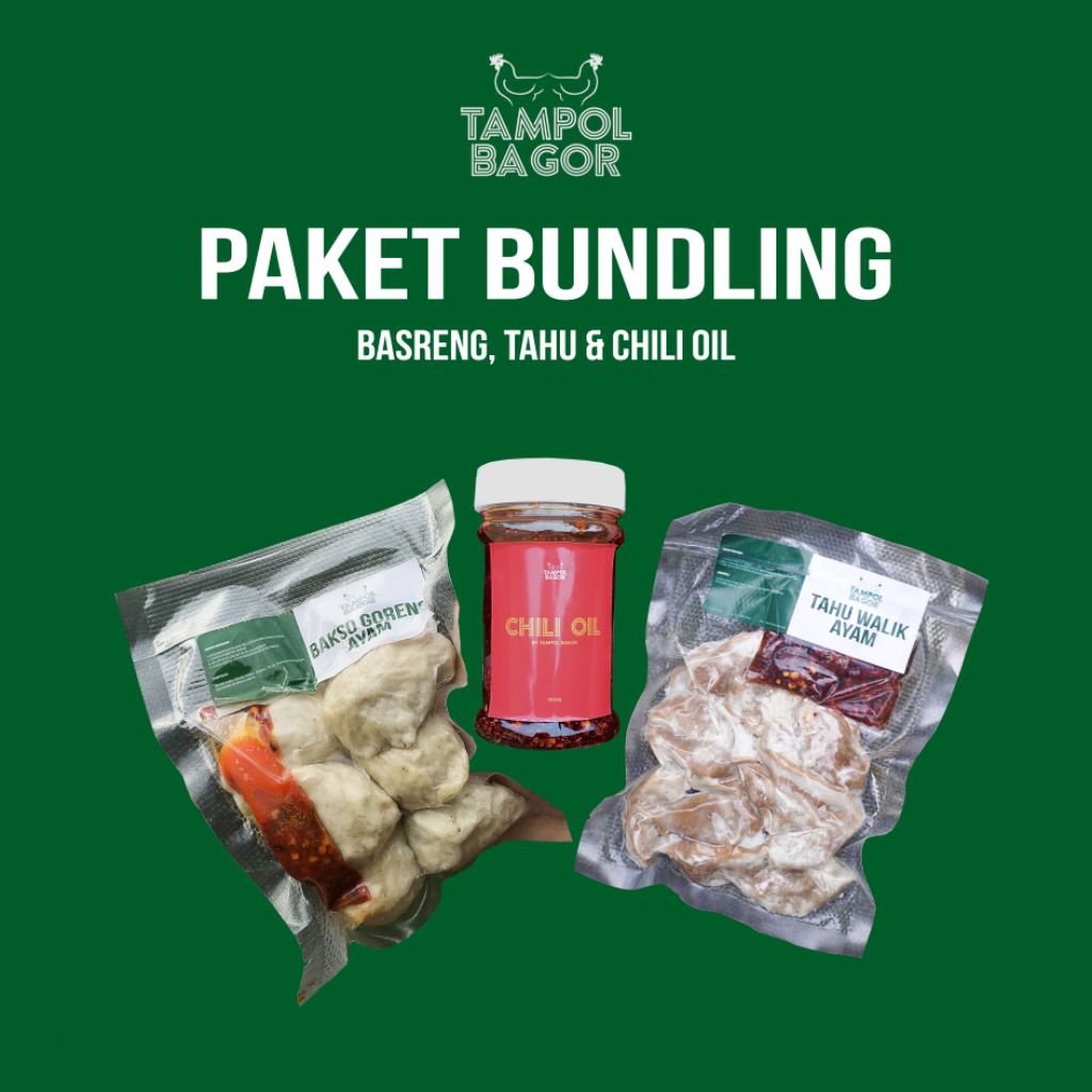 

(BUNDLING) Basreng, Tahu & Chili Oil