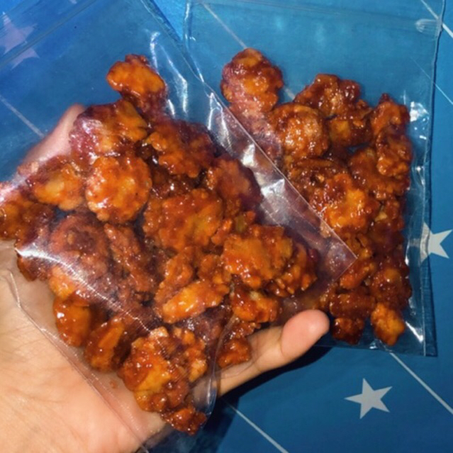 

emping melinjo karamel pedas manis