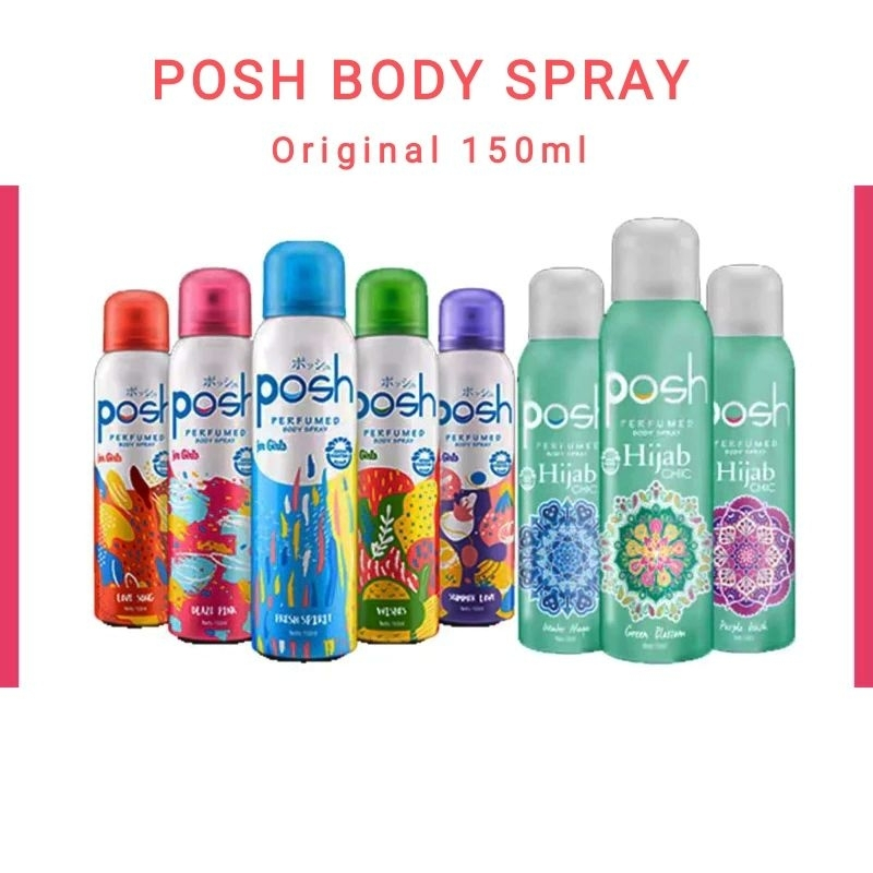 Posh Body Parfume Spray 150ml / Posh Love Song Body Spray