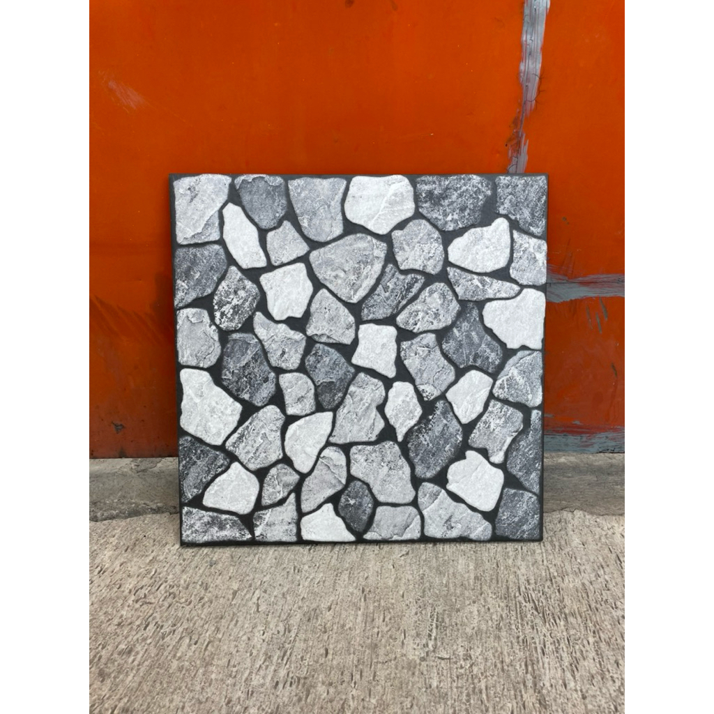 Kramik Asia Tile Olympus Grey&Brown 40x40