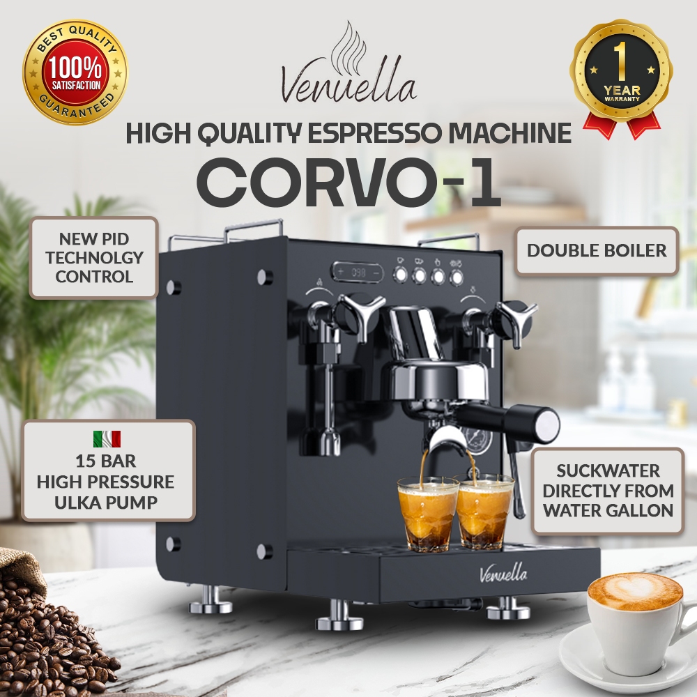 Mesin Kopi Espresso Commercial Corvo 1 - Venuella Double Boiler Machine