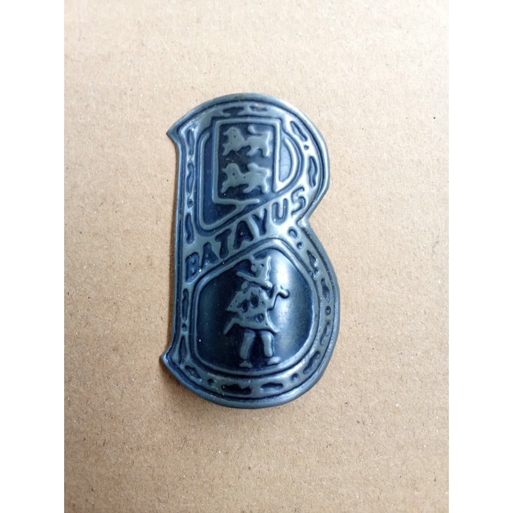 Emblem Sepeda Plat Merk Batavus Kehitaman