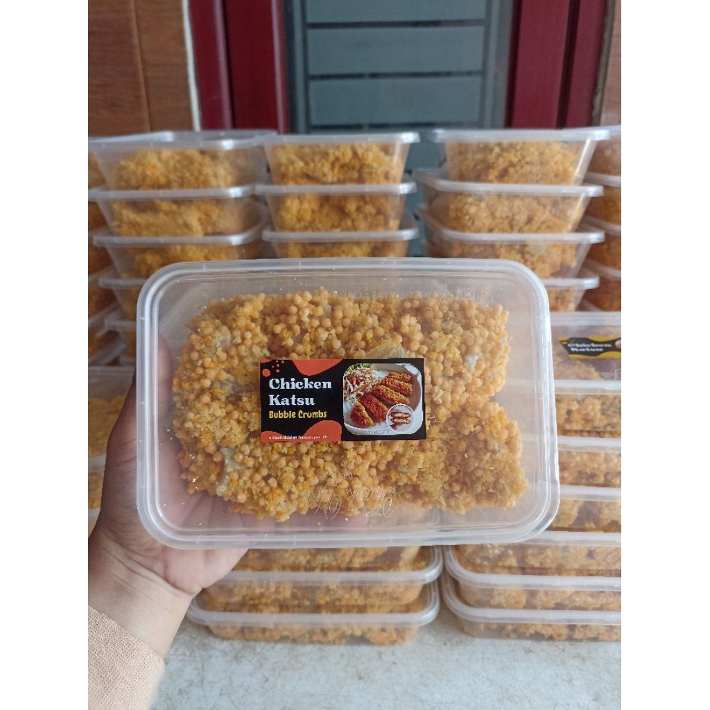 

[FROZEN FOOD] Chicken Katsu 250gr | Ayam Katsu Bubble Crumbs