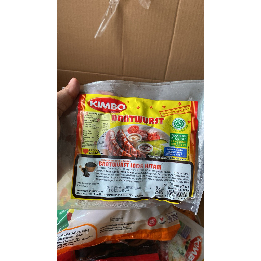

Sosis kimbo lada hitam