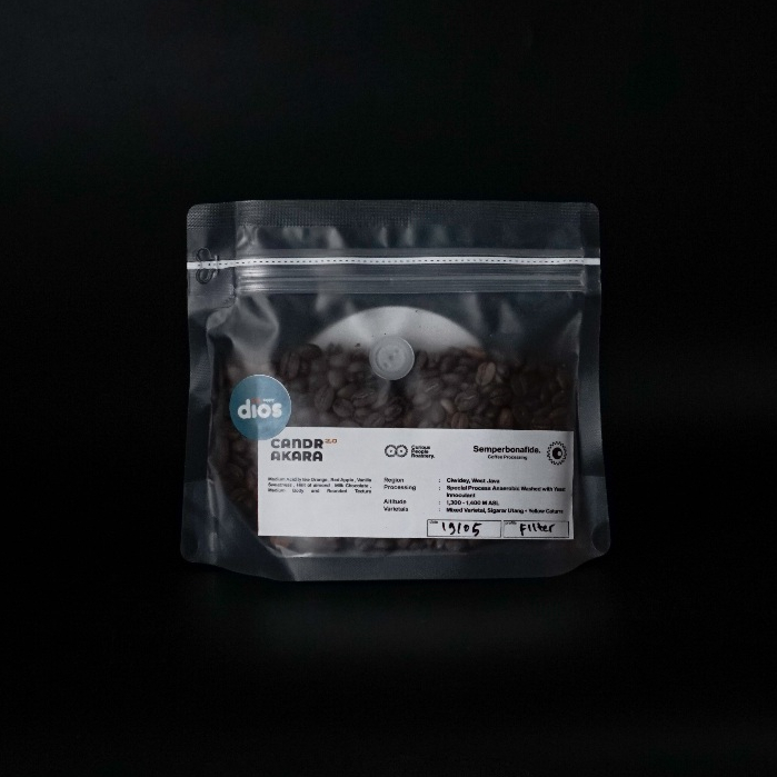

Candrakara 2.0 - Curious People - Special Process Anaerobic Washed with Yeast Innoculant - FIlter Coffee - 200gr