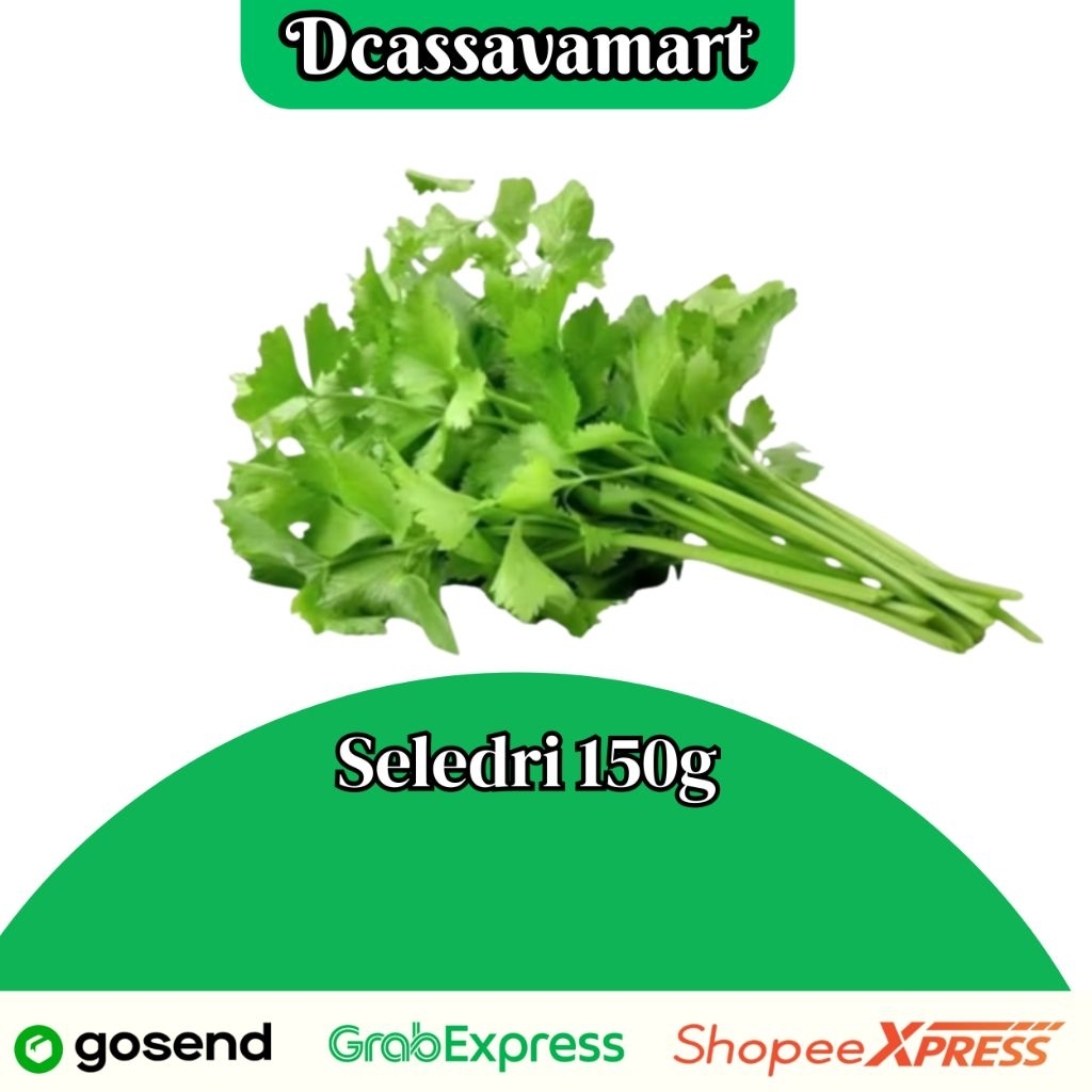 

sayuran fresh Daun Seledri 150gr - paket instan 1jam sampai