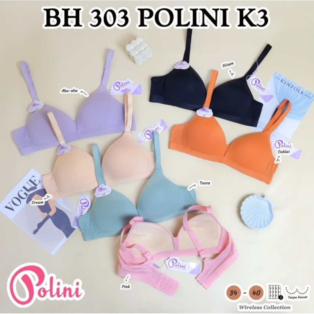 Bra wanita import busa sedang / Bra wanita import tanpa kawat / Bra pakai busa import / Daleman wani