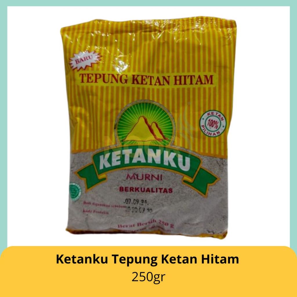 

Tepung Ketan Hitam Ketanku 250gr