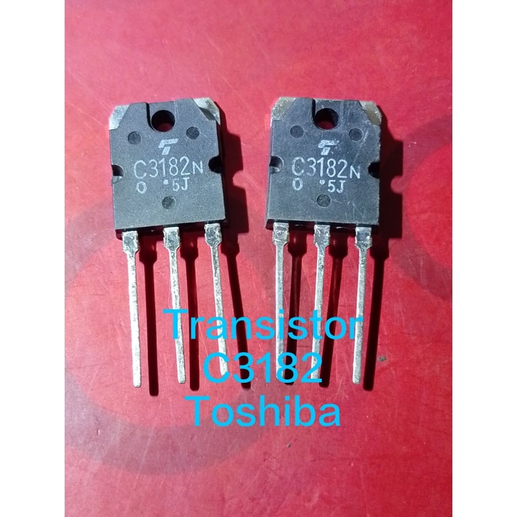 Transistor C 3182 Toshiba kwalitas bagus