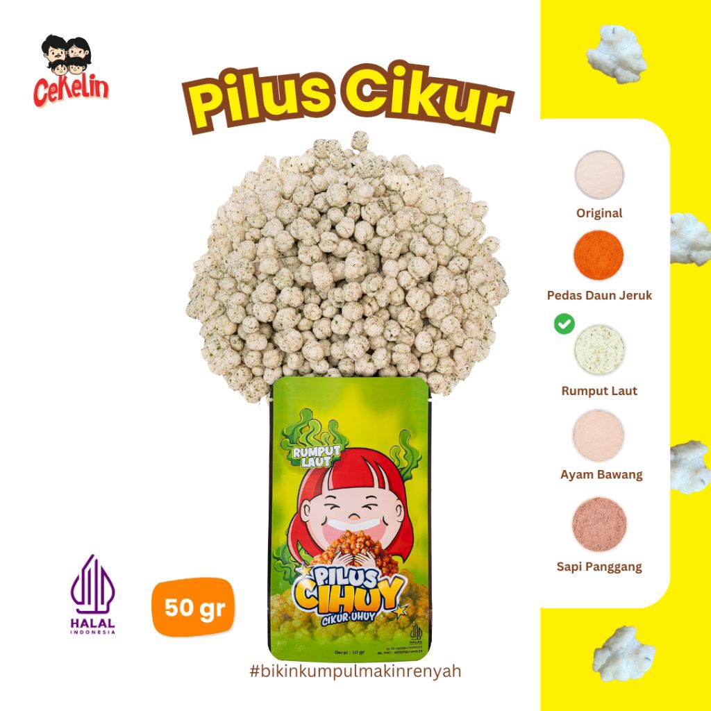 

Pilus Cikur Cekelin Makanan Ringan