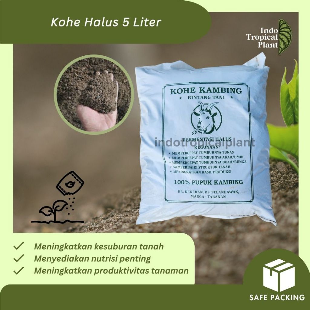 Pupuk Kandang / Kohe Kambing Halus / Pupuk Tanaman