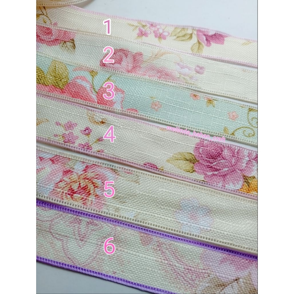 

(1 YARD) PITA SHABBY KATUN BUNGA / PITA KAIN BUNGA / PITA MOTIF BUNGA KOREA DIJUAL PER 1 YARD / 90 CM ( BUKAN PER METER YA (
