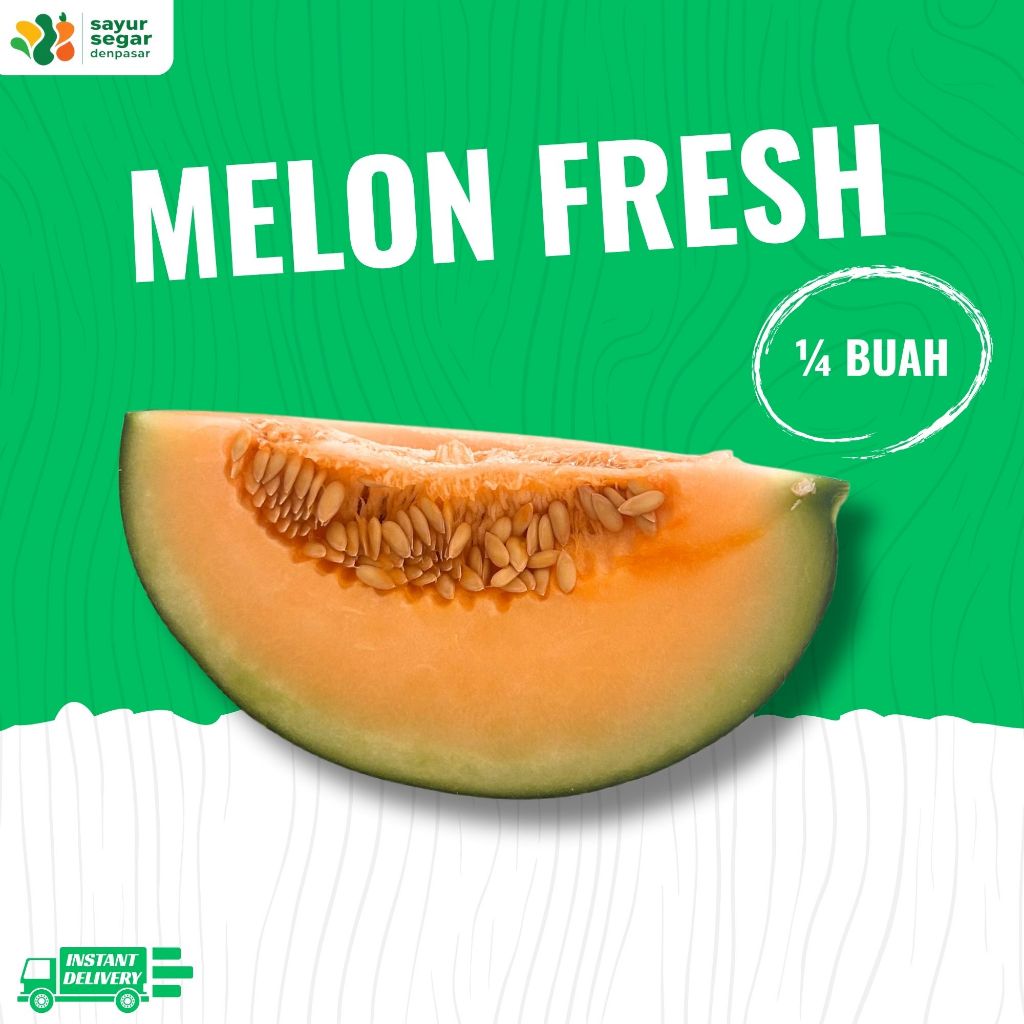 

Buah Melon Fresh Seperempat Buah - Sayur Segar Denpasar