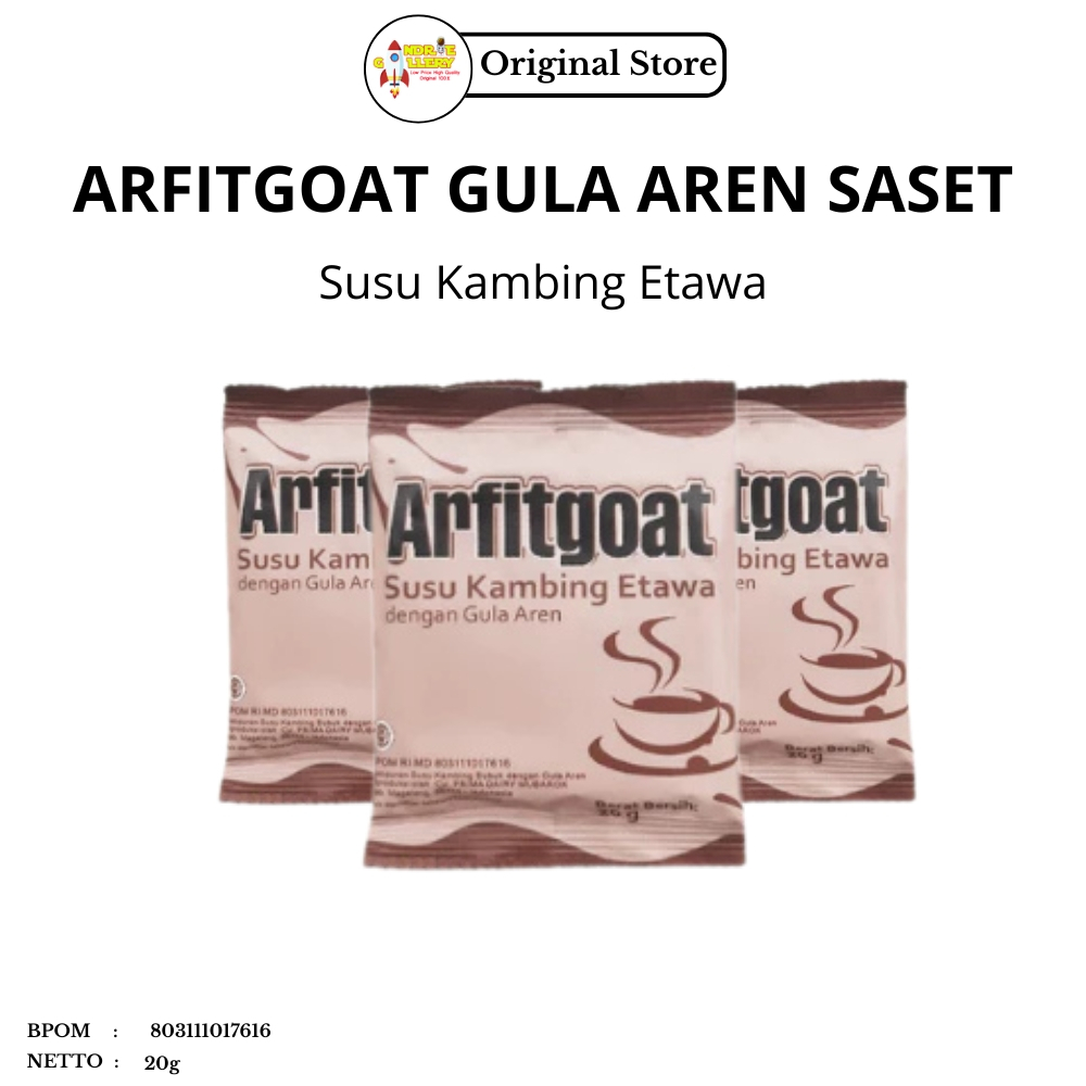 

Etawa Susu Kambing Saset Arfitgoat Gula Aren