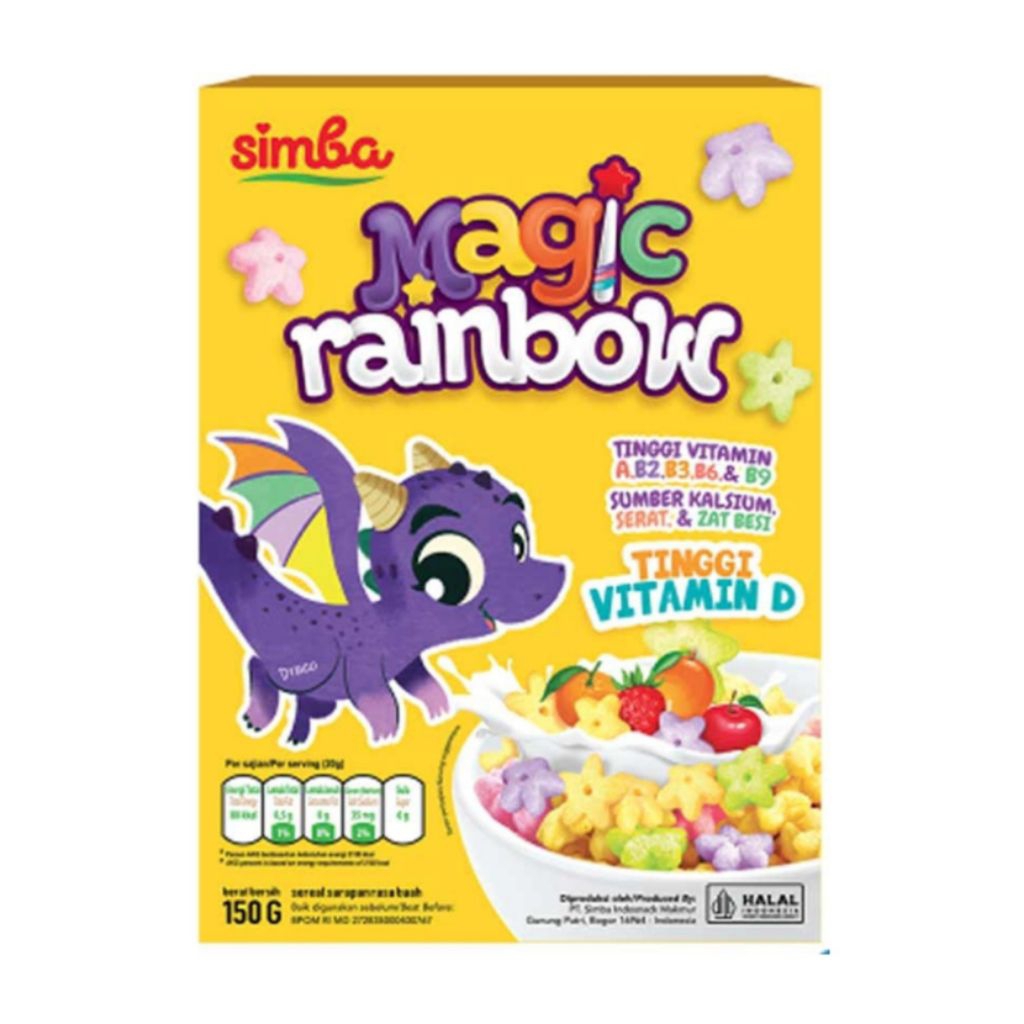 

Simba Magic Rainbow 150 gr Sereal Sarapan rasa buah