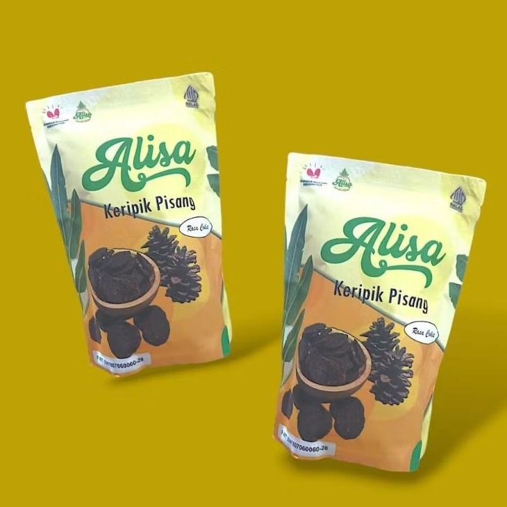 

Alisa Keripik Pisang Lampung (Coklat)