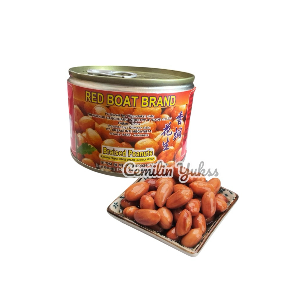 

Red Boat Brand Braised Peanuts 170g Kacang Tanah Kukus Dalam Larutan Kecap