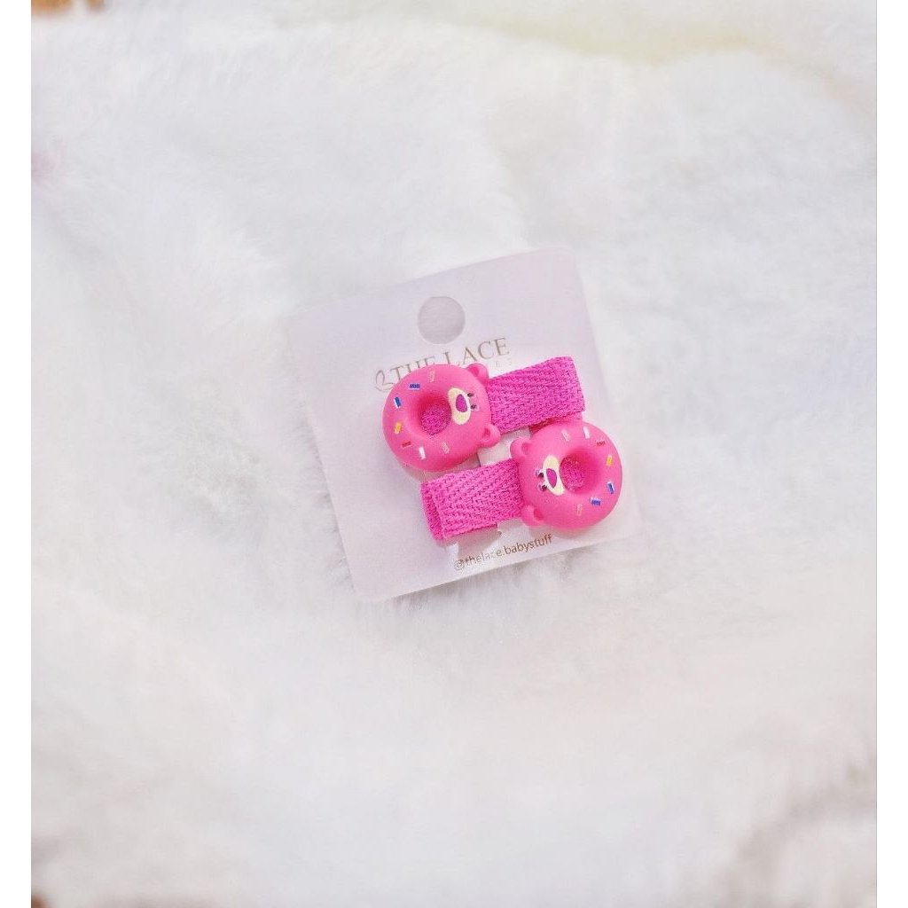 Jepit Mini Karakter Lotso donat