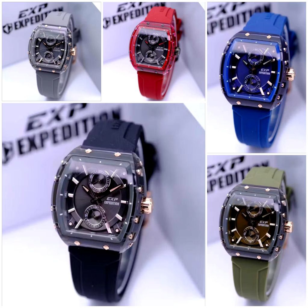 E6814 Jam Tangan Wanita Expedition E 6814 Wanita Original
