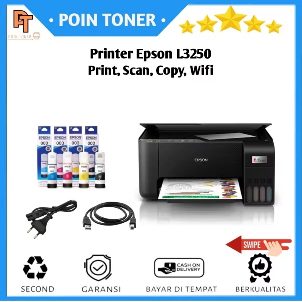 Printer Epson L3250 Bekas berkualitas