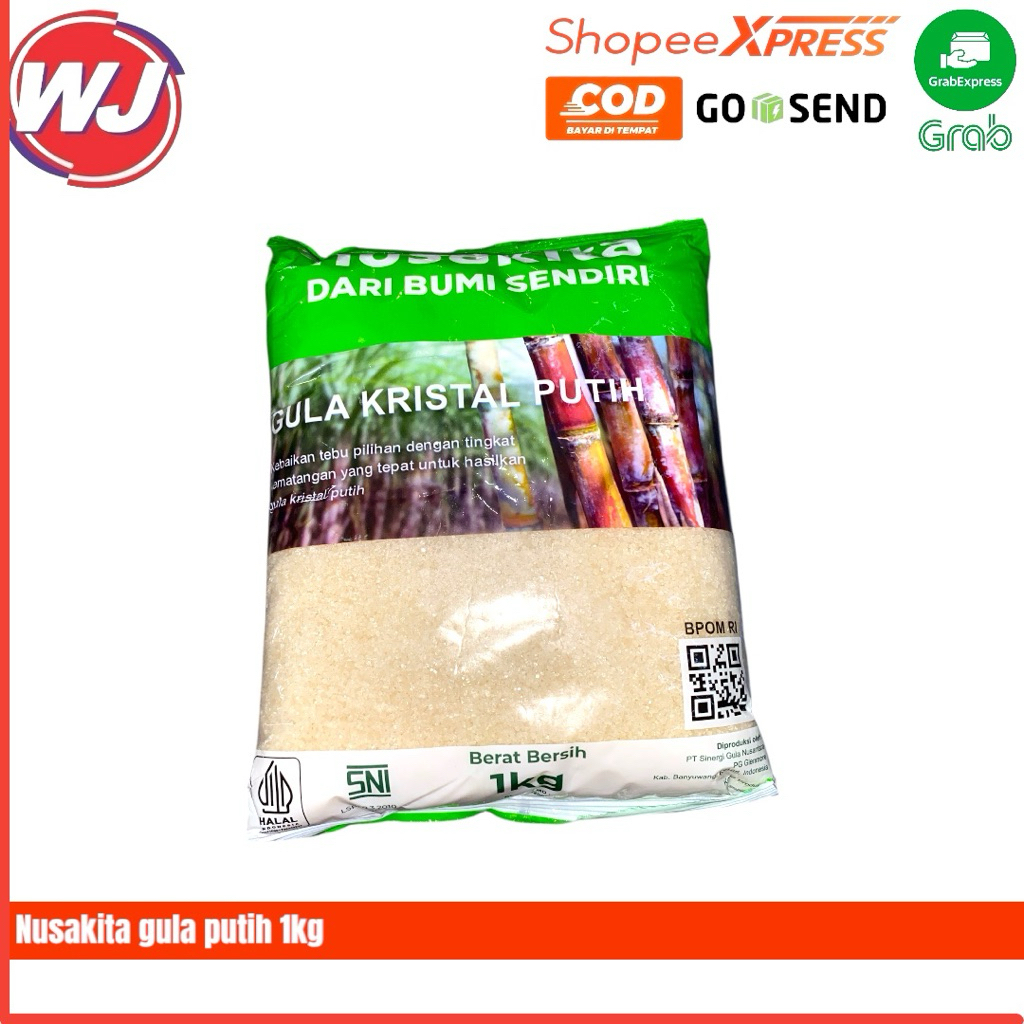 

NUSAKITA GULA PUTIH 1 KG