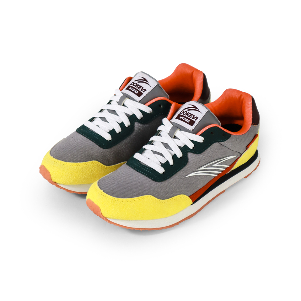 DOKEVI - Hydra Yellow | Sepatu Sneakers | Sepatu Casual