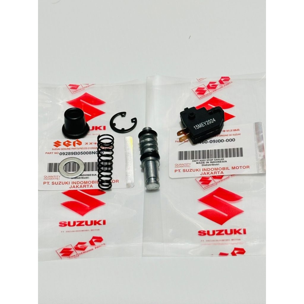 SEAL MASTER REM KIT DEPAN+SWITCH REM DEPAN KANAN SATRIA FU KARBU SATRIA HIU SATRIA LUMBA SGP QUALITY