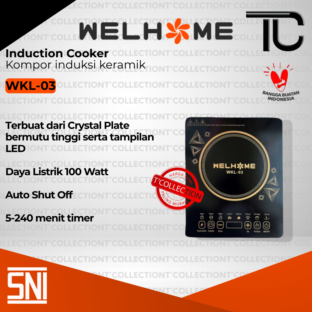 Welhome Kompor induksi WKL-03
