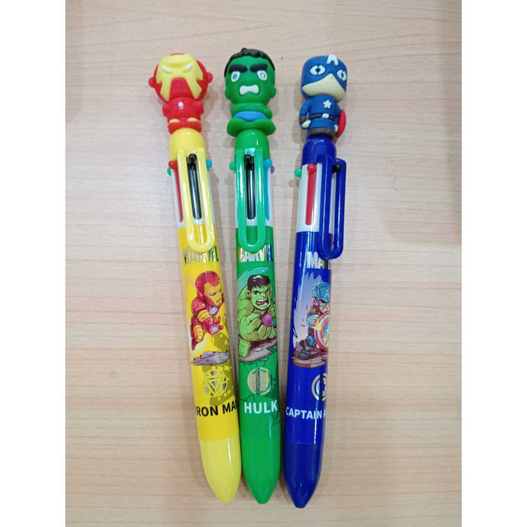 

PENA 6 WARNA FANCY SUPER HERO