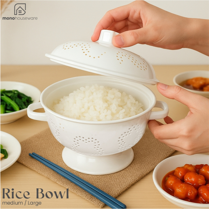 Rice Bowl/Tempat Nasi/Wakul Nasi/Tempat Penyimpanan Nasi