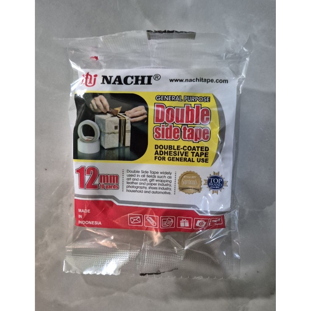 

Double tape Nachi 12mm 10yards satuan