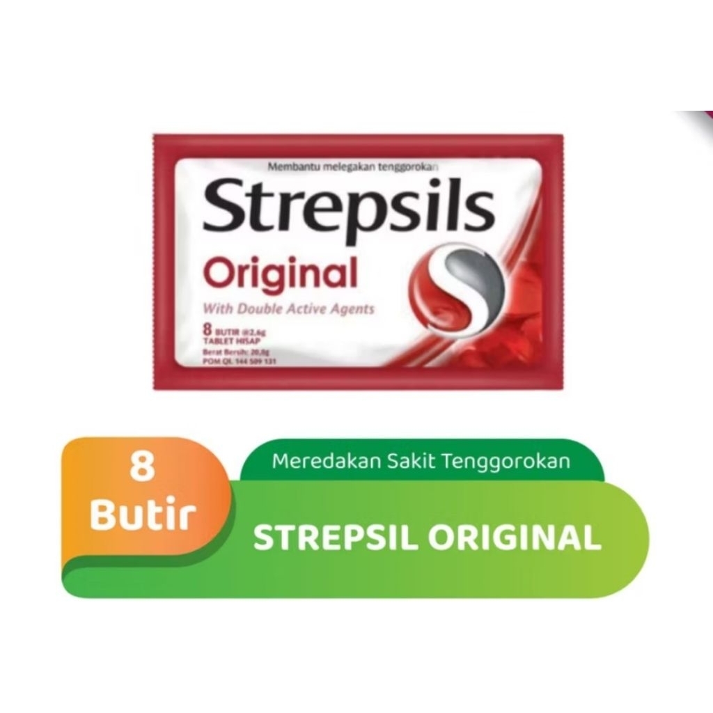 

Permen Strepsils isi 8 pcs/butir