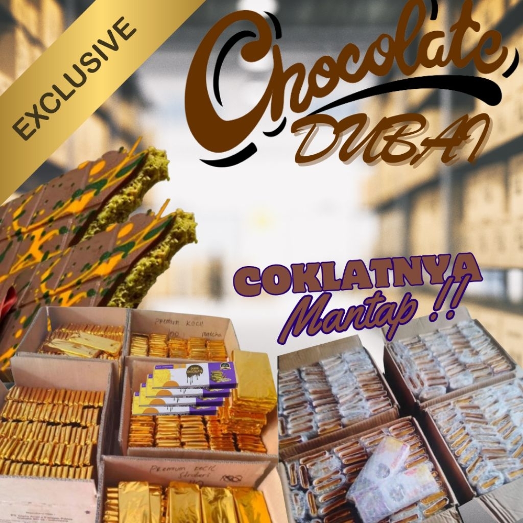 

COKLAT DUBAY KUNAFA PREMIUM 100 g/ DUBAT CHOCOLATE KUNAFA