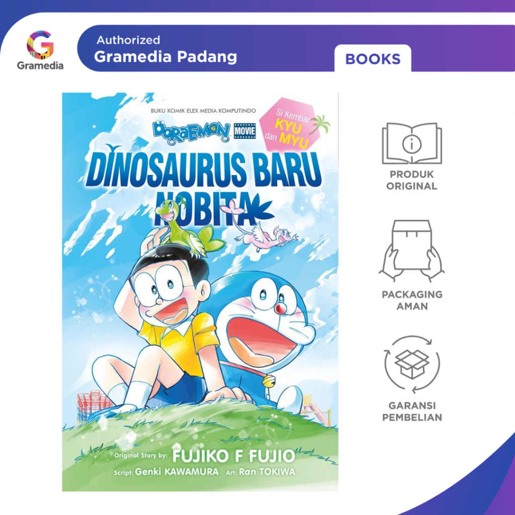 Gramedia Padang - Doraemon Movie: Dinosaurus Baru Nobita Si Kembar Kyu dan Myu