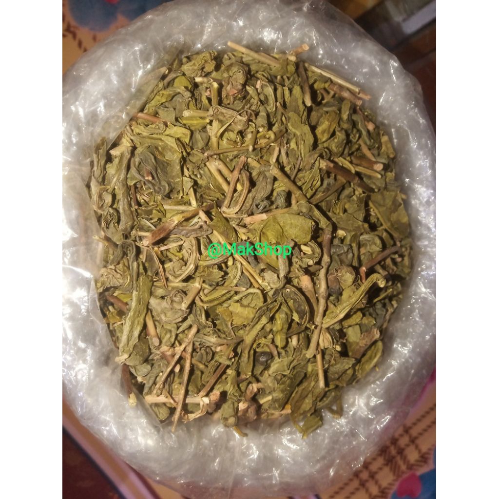

Teh Hijau/greentea Kering/Tubruk Murni 100 gram
