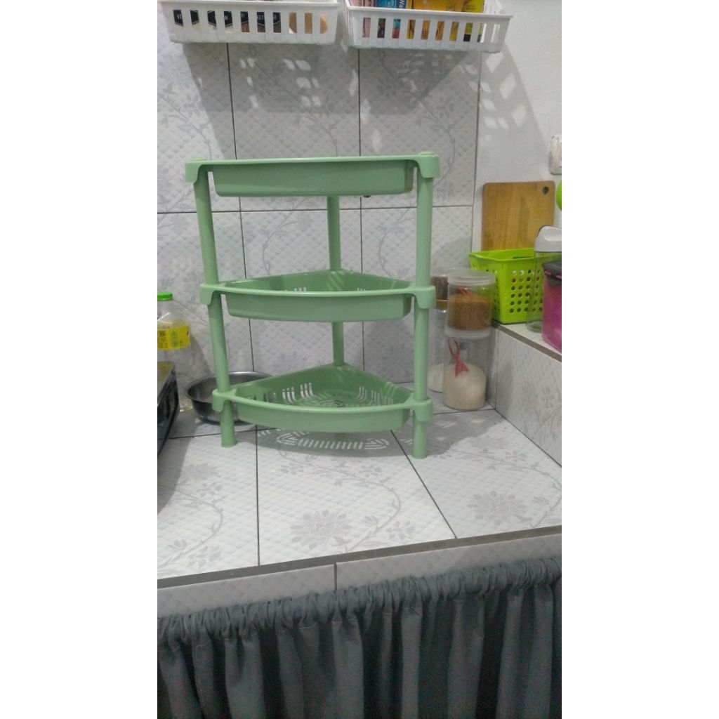 preloved rak bumbu susun 3