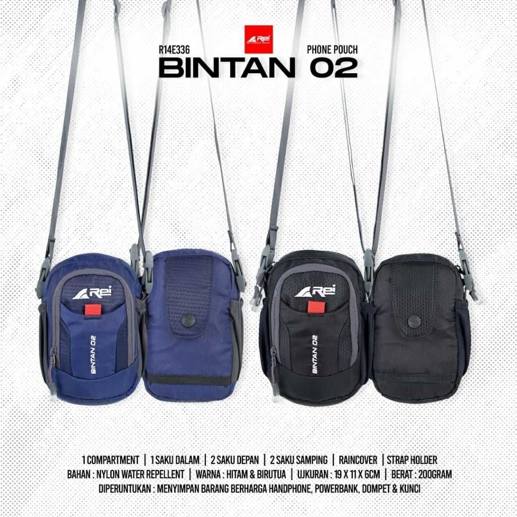 Hp Case Bintan 02 Arei + CB Outdoorgear Tas selempang Mini