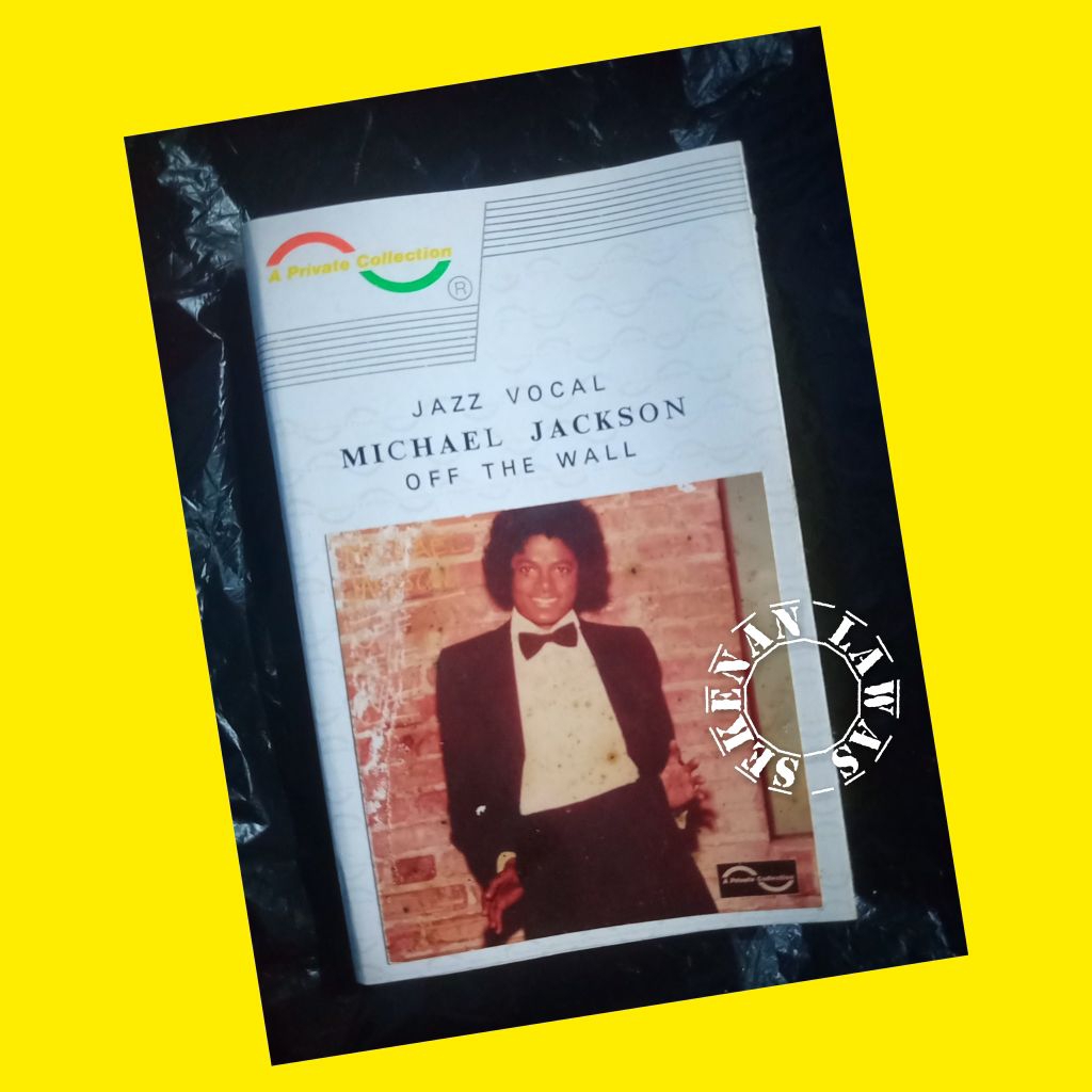 Kaset Michael Jackson - Off The Wall / Jazz Vocal / Cover Dalam Ada Coretan/ Pita Maxell
