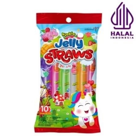

KIO KIO JELLY STRAW MIX BAG ISI 10