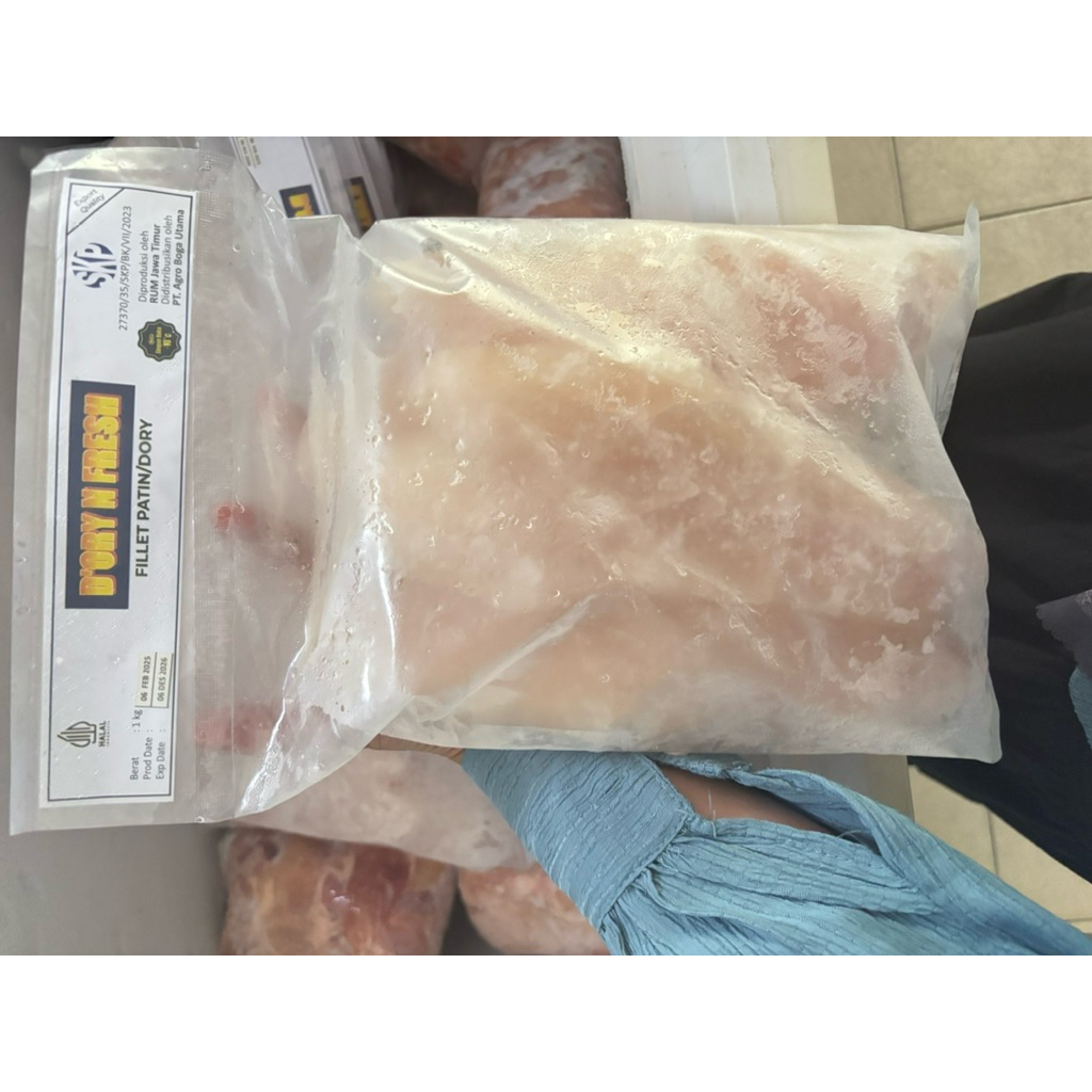

Ikan dory fillet grade A isi 3 pcs ( 1 kg)