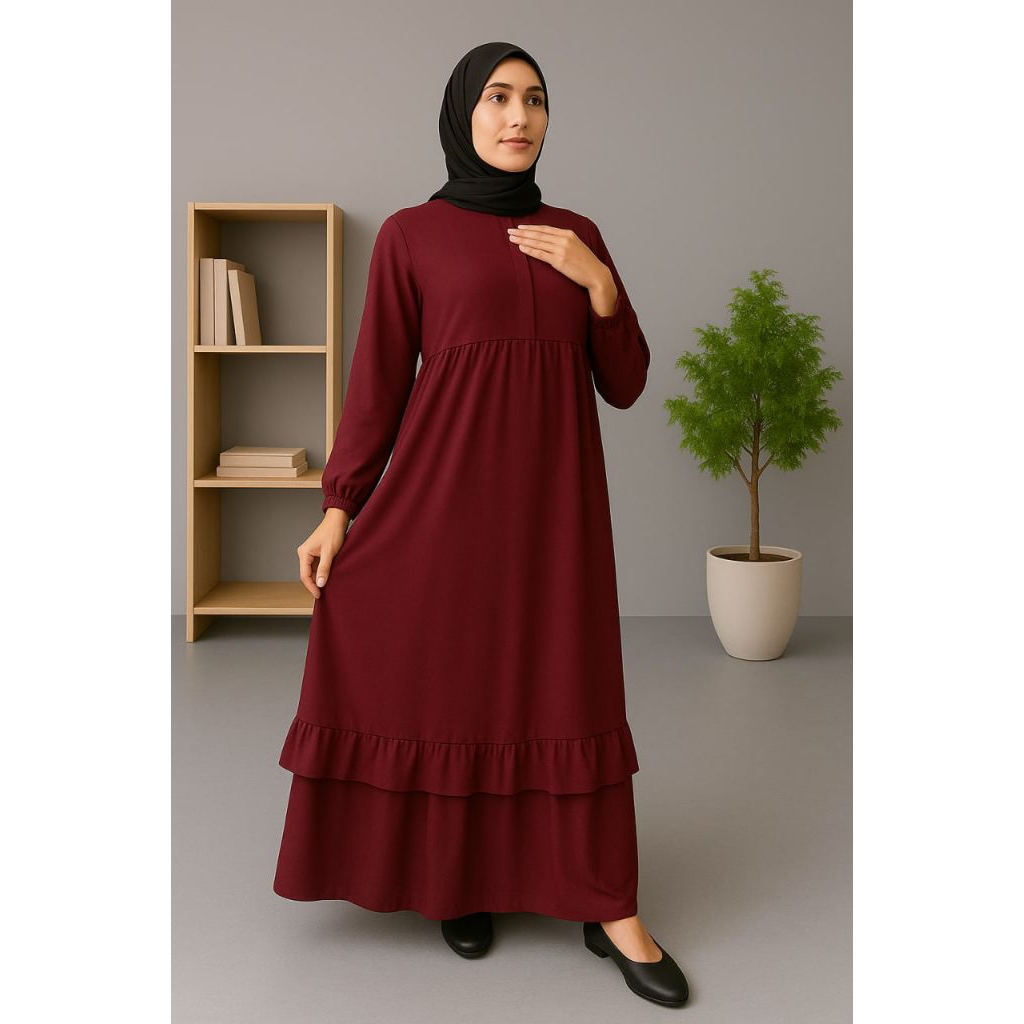 GAMIS MALAYSIA BUSUI FRIENDLY REMPEL SUSUN UMPAK VIRAL