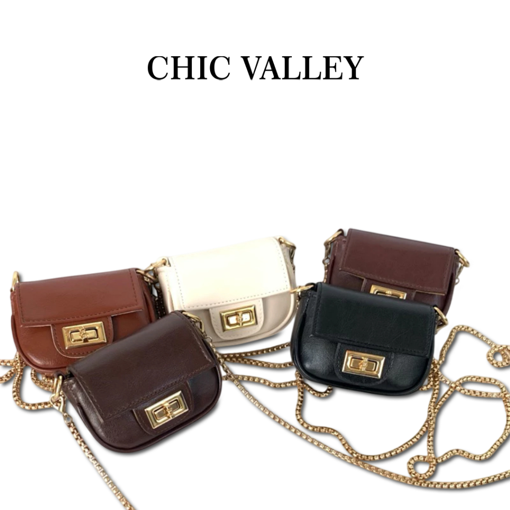Chicvalley Tas Selempang Wanita Ukuran Kecil Imut Tidak Bisa Muat HP