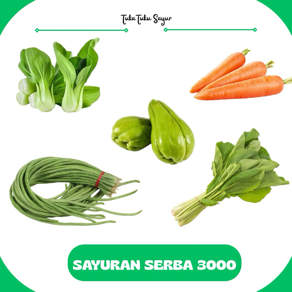 

[KIRIM INSTANT] PROMO SAYUR SERBA 3rb / SAYUR SEGAR FRESH - TukaTuku Sayur