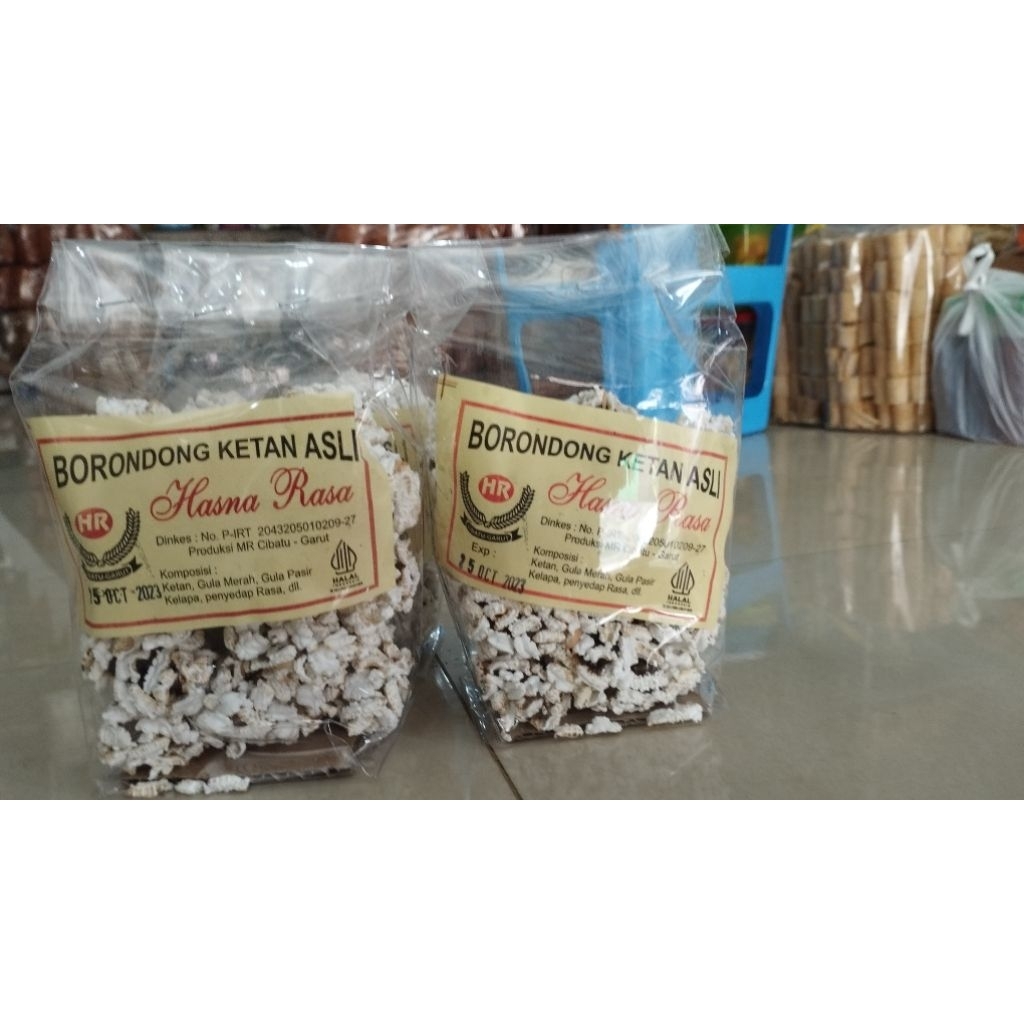 

Brondong ketan kemasan