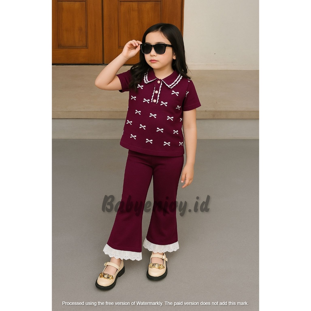 Setelan Muslim Anak Tanggung Cewek Baju Kurung Umur 2-15 Tahun Bsju Setelan 9-10Thn 3-4Thn 7-8Thn 11