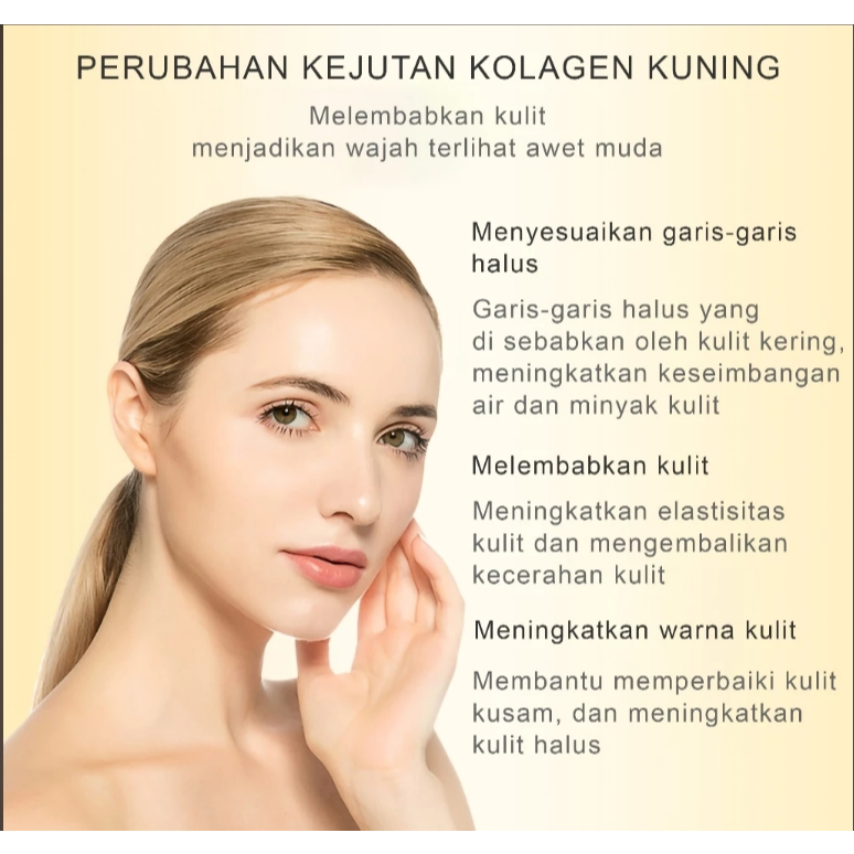 Godness Glowing Wajah Pemutih 24k Pure Gold Original / Serum Wajah Pemutih Korea 99% Pure 24k Ampoul