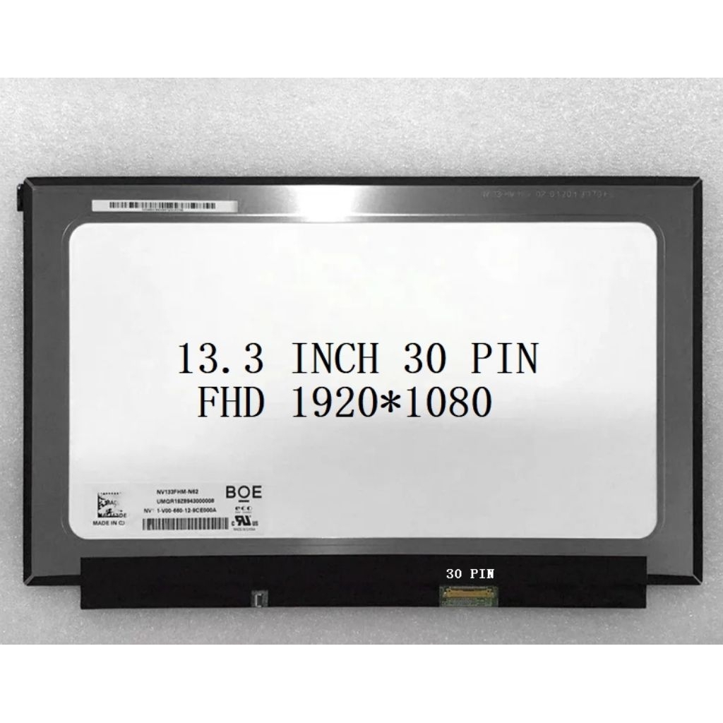 LED LCD LAPTOP HP Elitebook 830 G5 830 G6 735 G5 735 G6 13.3 INCH 30 PIN FHD NON TOUCHSCREEN