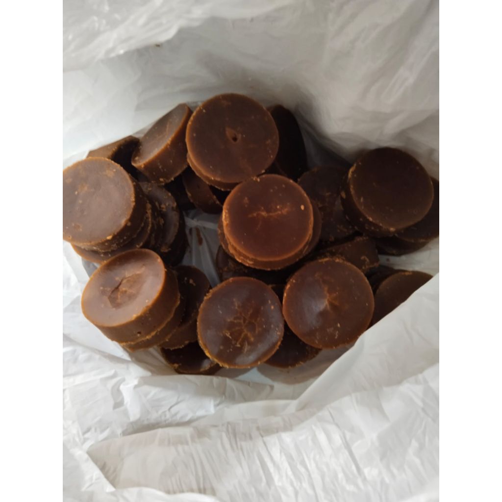 

Gula Aren Asli 100%,3kg bungkus daun kelapa